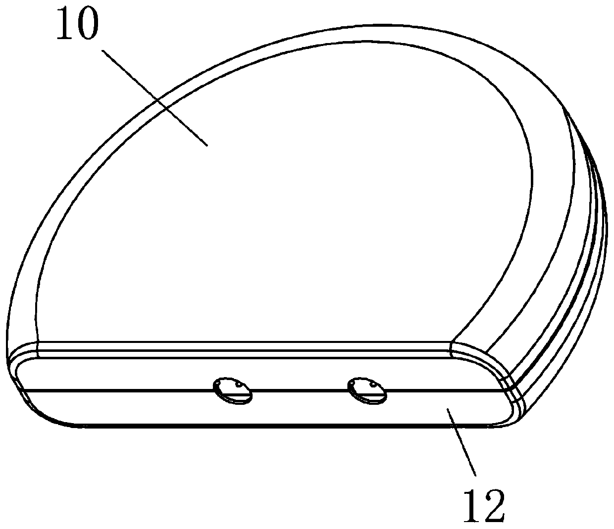 Elastic electric connector of active implantable medical device and connecting structure of elastic electric connector