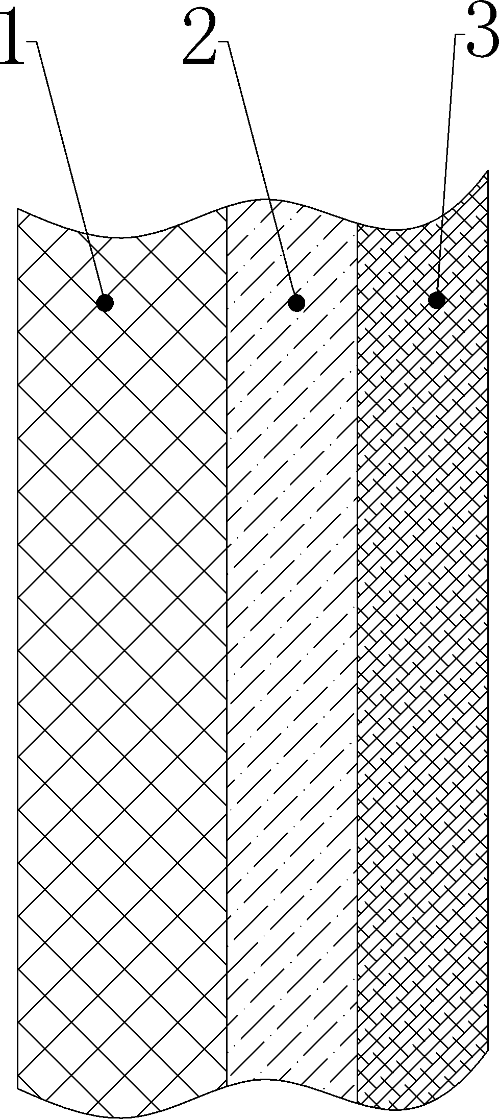 Gaseous diffusion layer of proton exchange membrane fuel cell and preparation method thereof