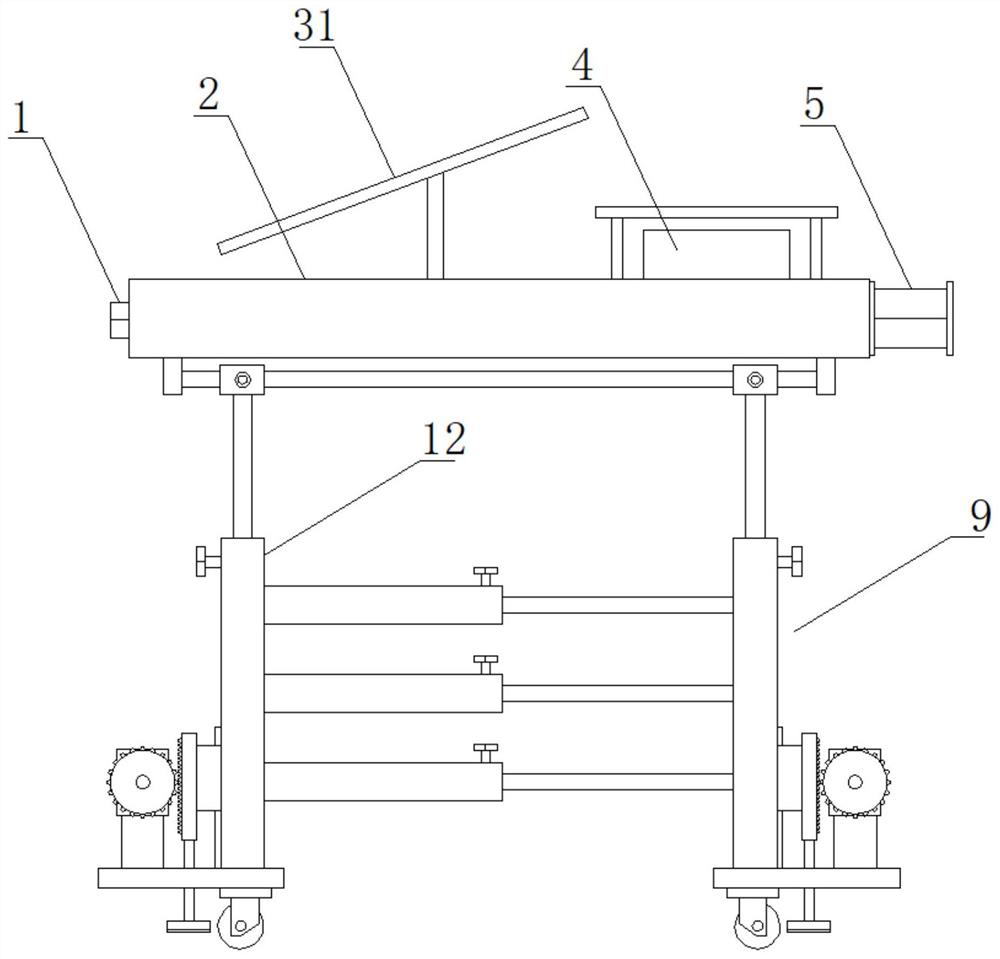 Safety protection device for bridge construction