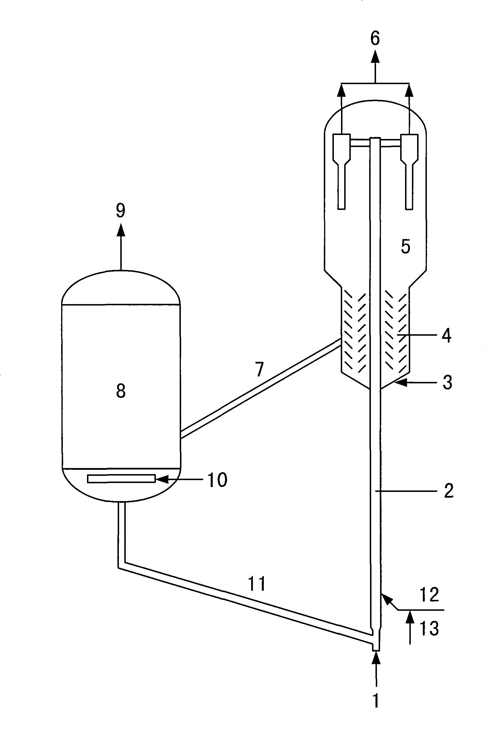 Catalytic conversion method for reducing benzene content in gasoline