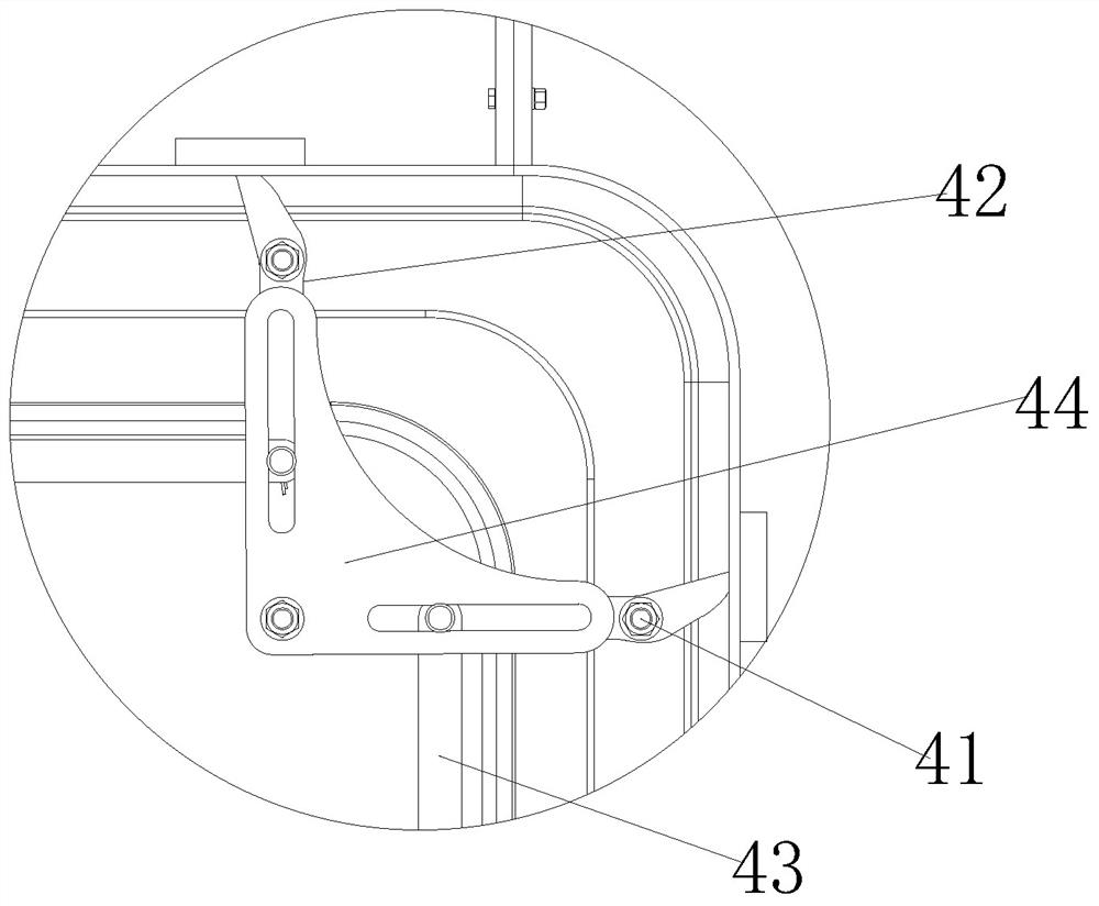 Double-leaf doorsill-free damp-proof airtight door with high sealing reliability and door opening method thereof