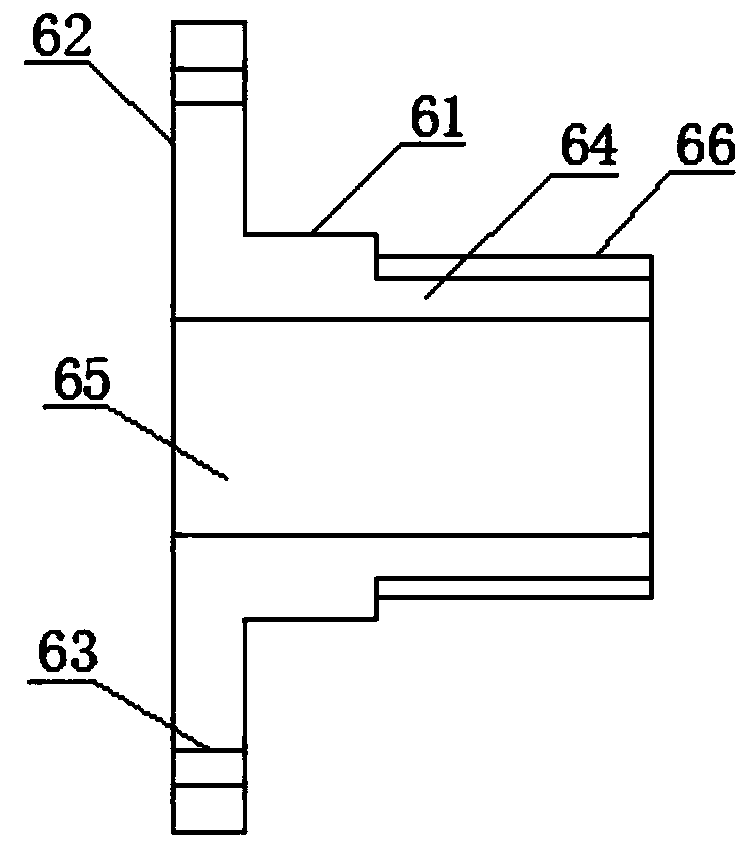 Dust collecting device for cement production place