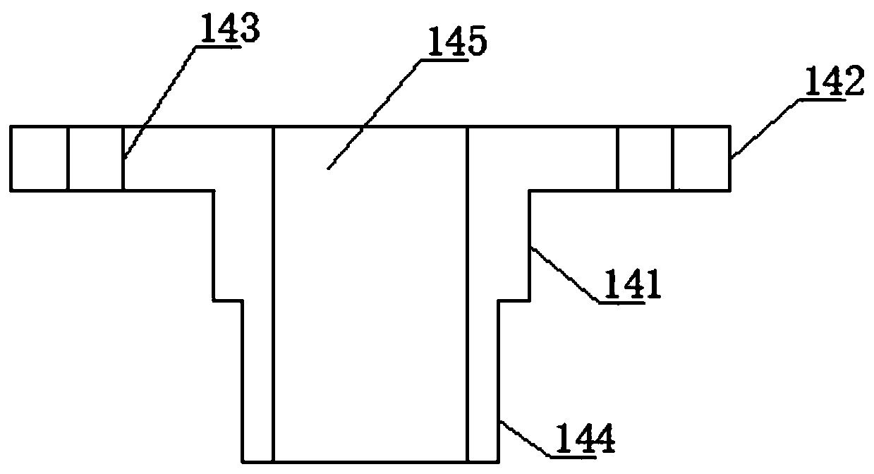 Dust collecting device for cement production place