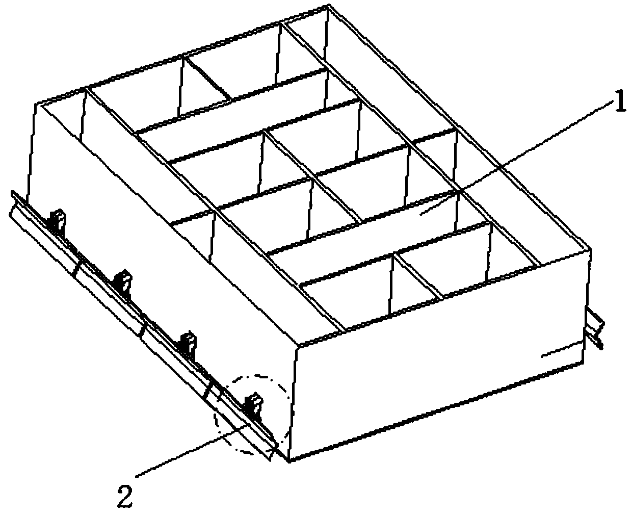 Combined type ocean platform swinging reduction system and method