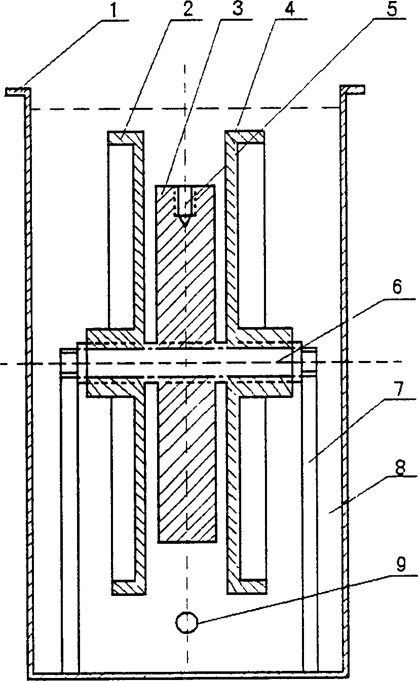 Production and producer for nanometer carbon liquid