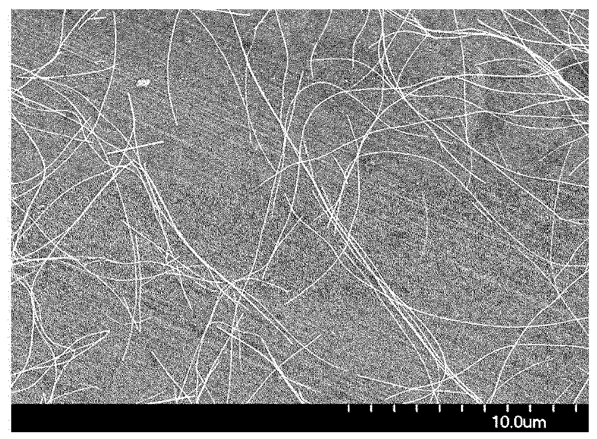 Method for producing silver nanowires