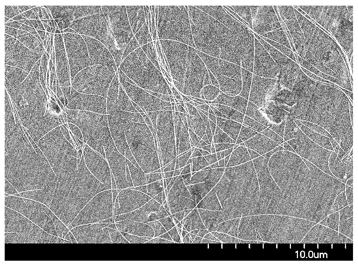 Method for producing silver nanowires