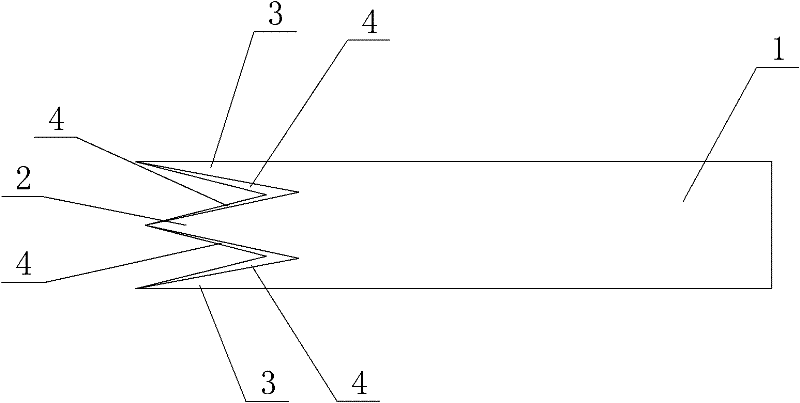 Shearing tool for insulation paper of rotor slot of miniature motor