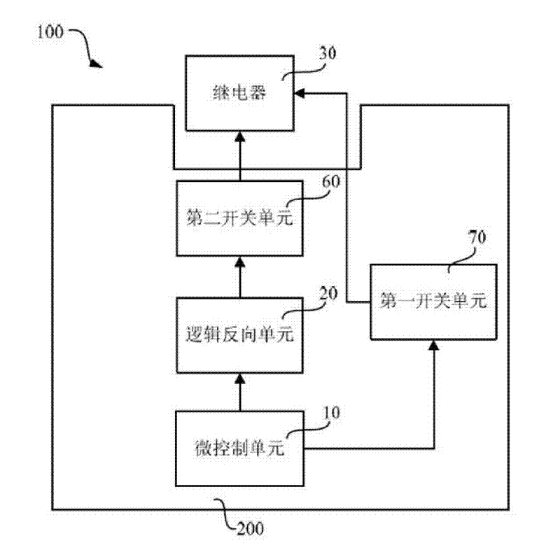 Relay control circuit and relay control system