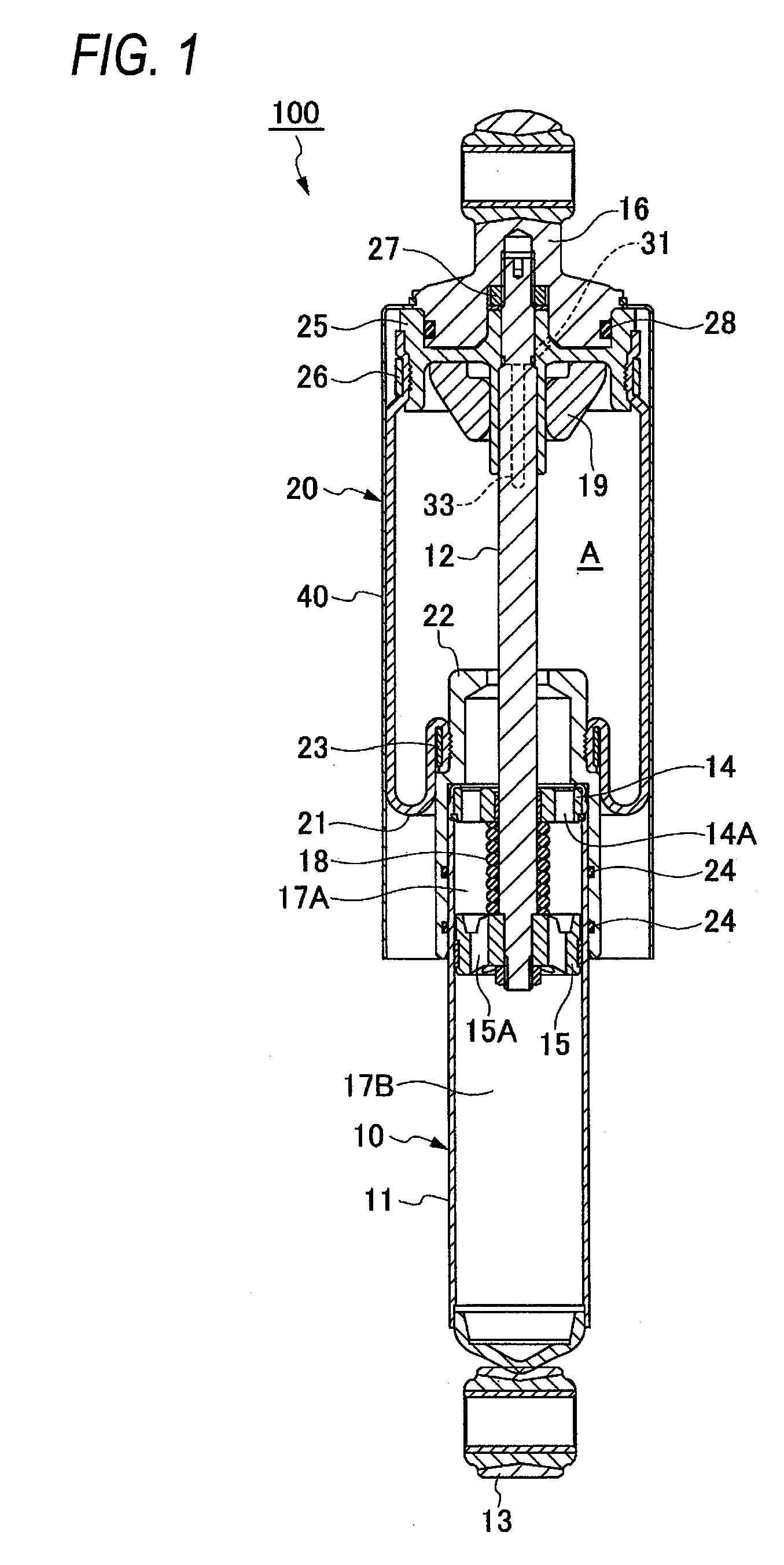 Damper with air spring