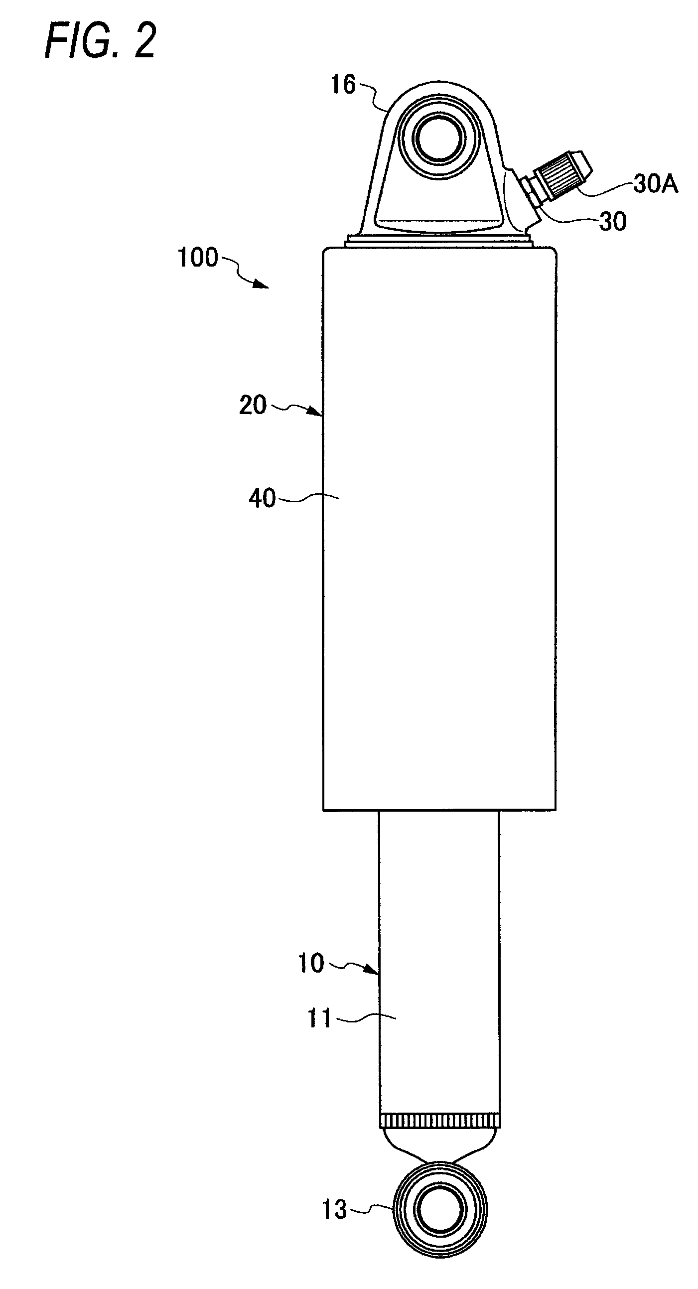 Damper with air spring