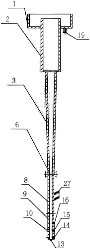 Device and process for preparing struvite crystals from nitrogen and phosphorus in sewage