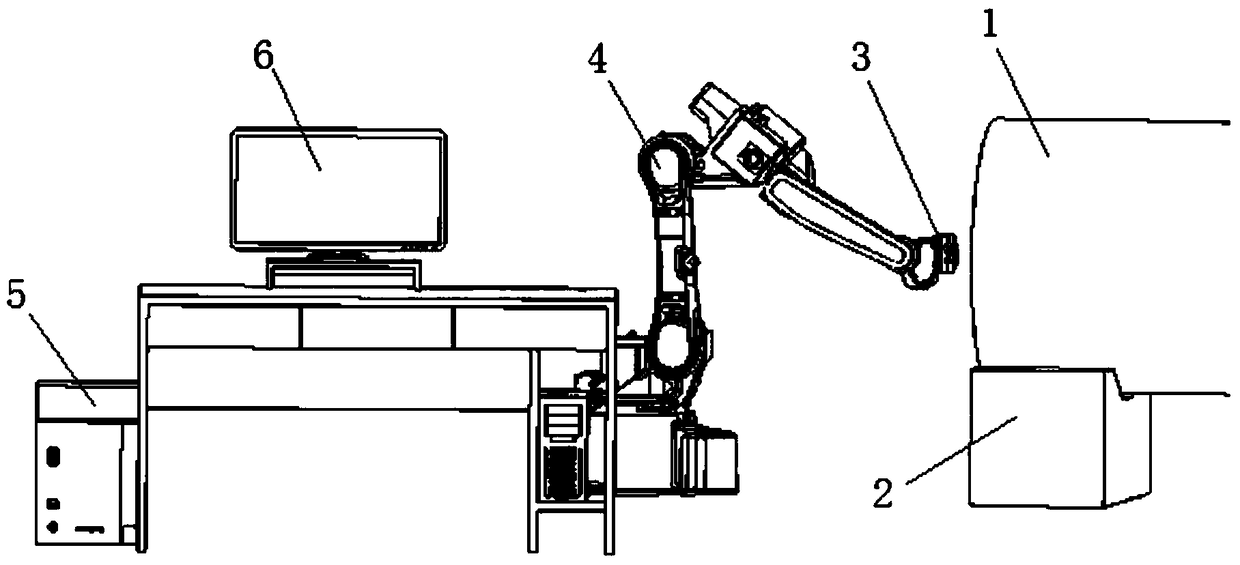 Automatic detection equipment for ovality of pipeline as well as detection method thereof