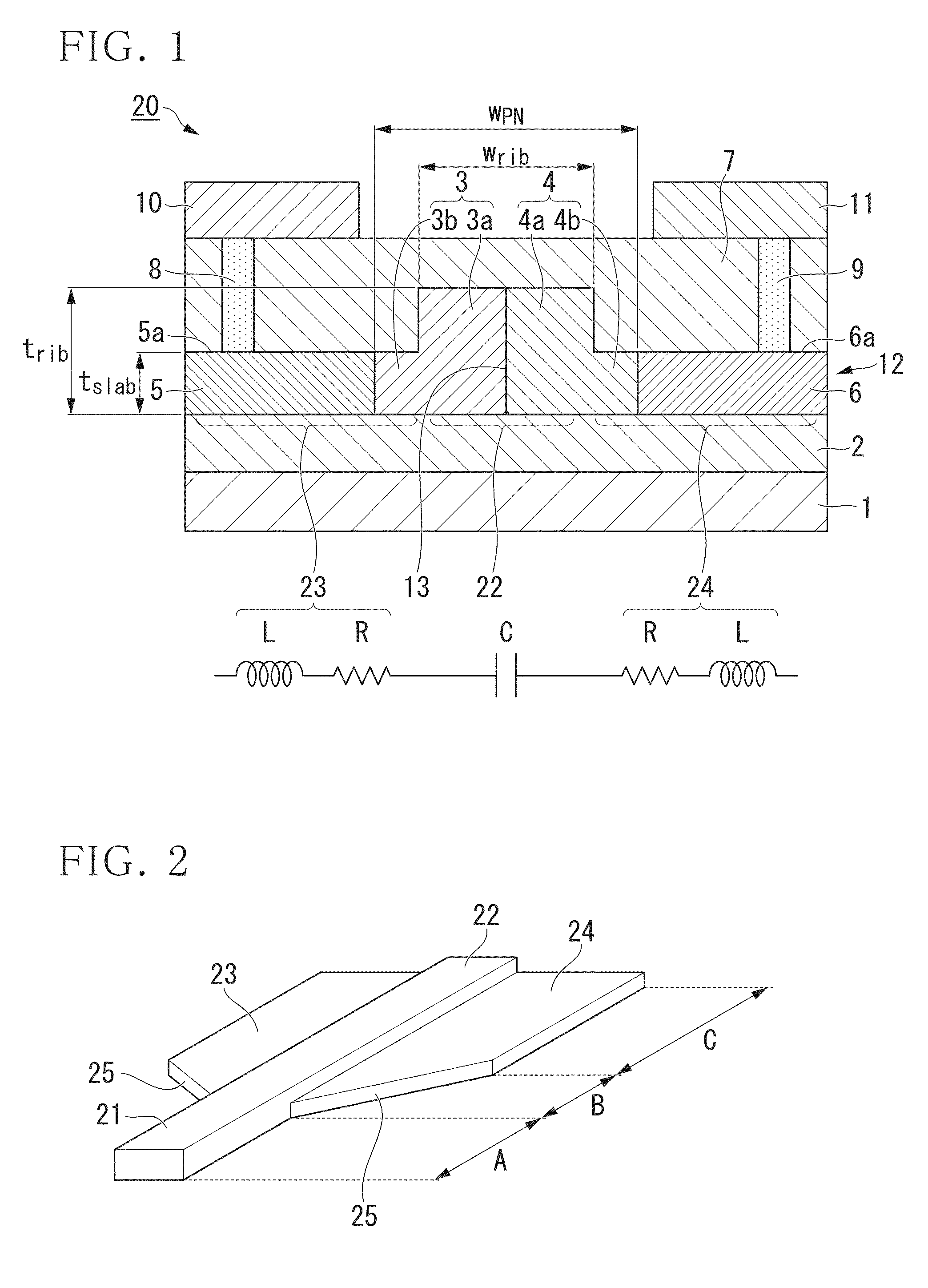 Optical waveguide element and optical modulator