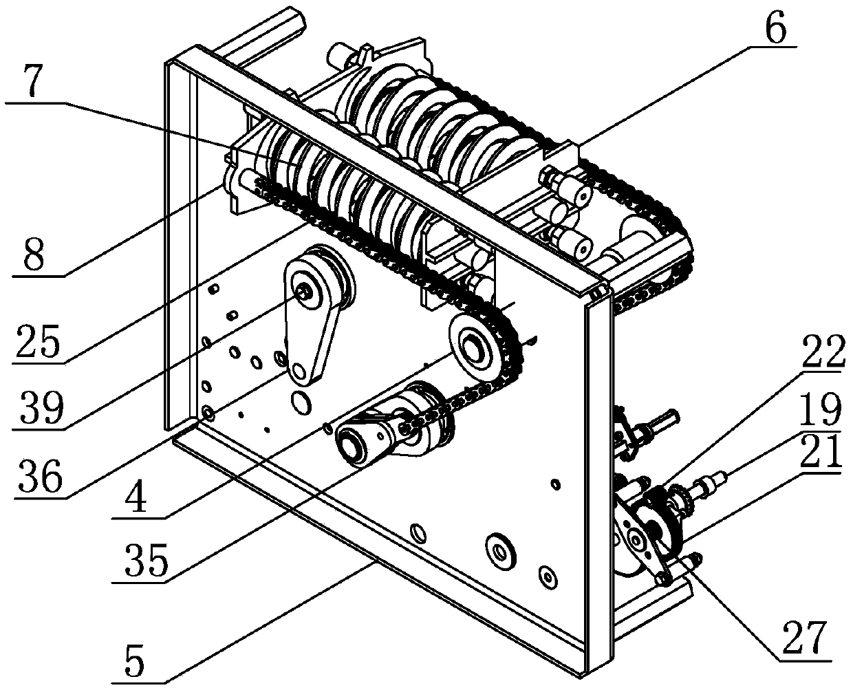 Spring operating mechanism for circuit breaker