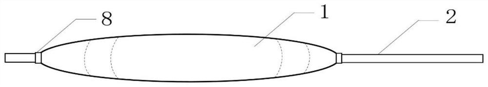 A multi-functional integrated inflatable air bag device for gas plugging, drainage and pressure relief in goaf