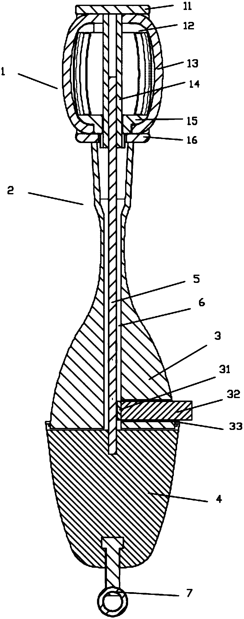 Pelvic floor repair rod