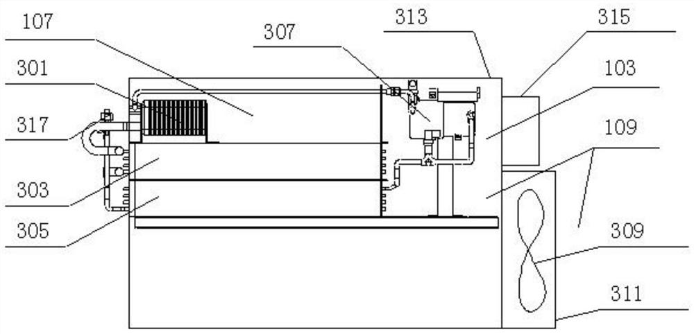 Full-time natural cooling integrated cabinet-level air conditioner