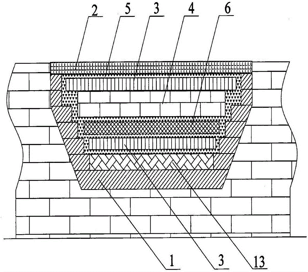 Thermal protection type coke oven waste heat recovery and power generation system based on high-efficiency driving power supply circuit