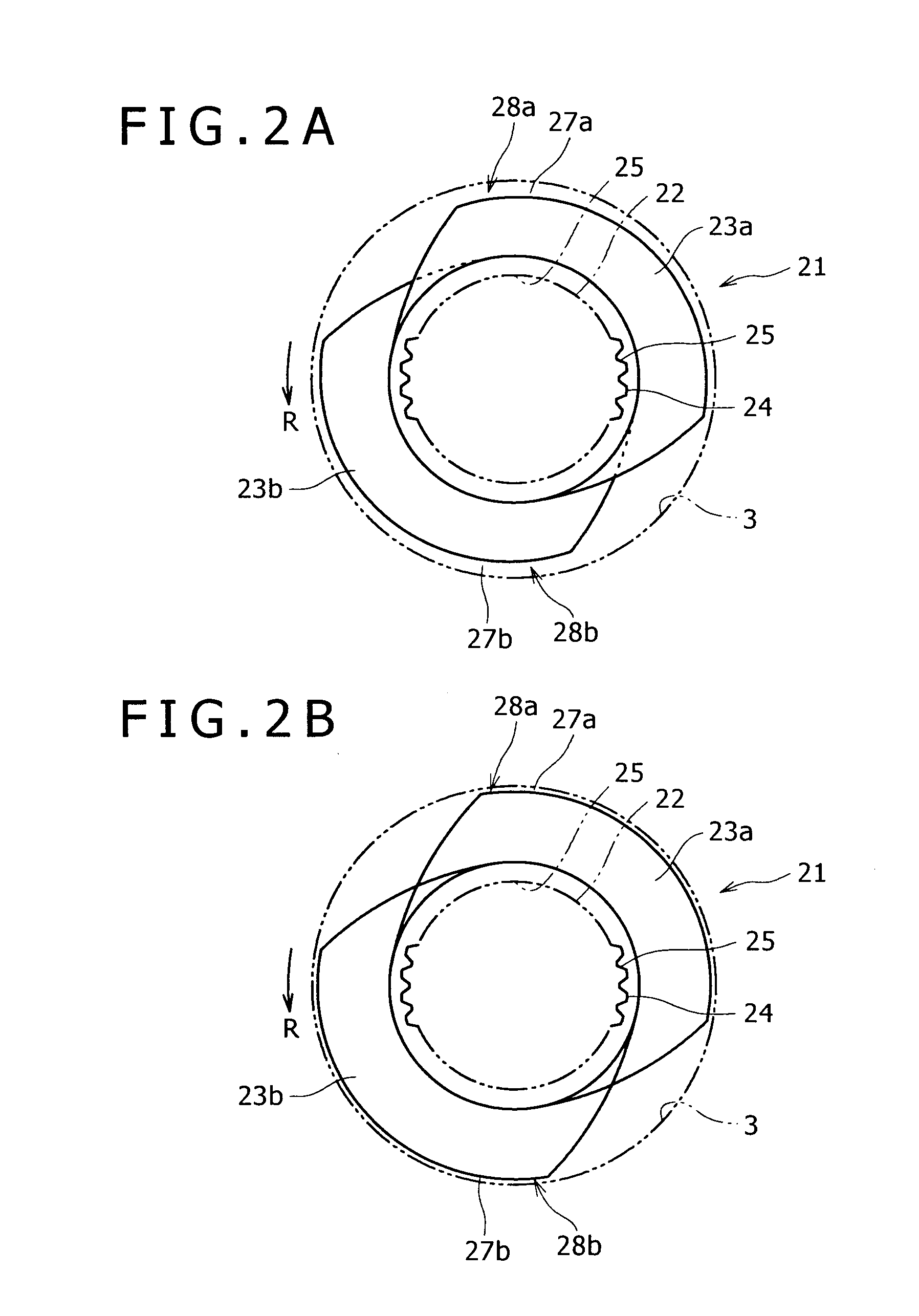 Screw for extruder, bearing segment used in the same and twin screw extruder provided with screw for extruder