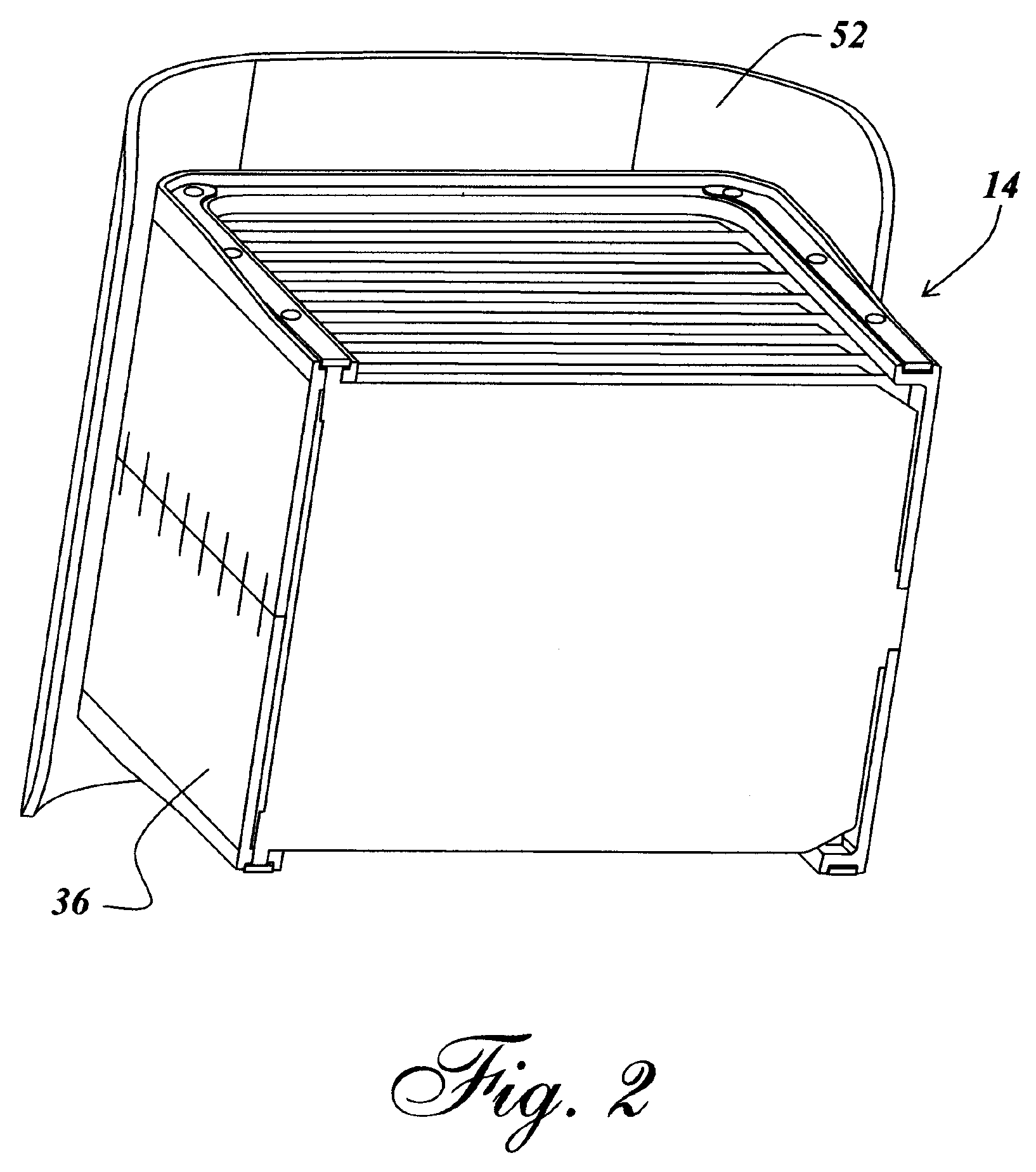 Electrostatic room air cleaner