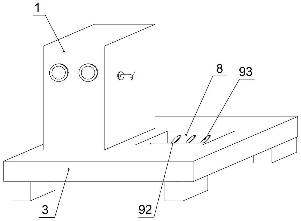 Anti-interference electricity structure and method for frequency converter