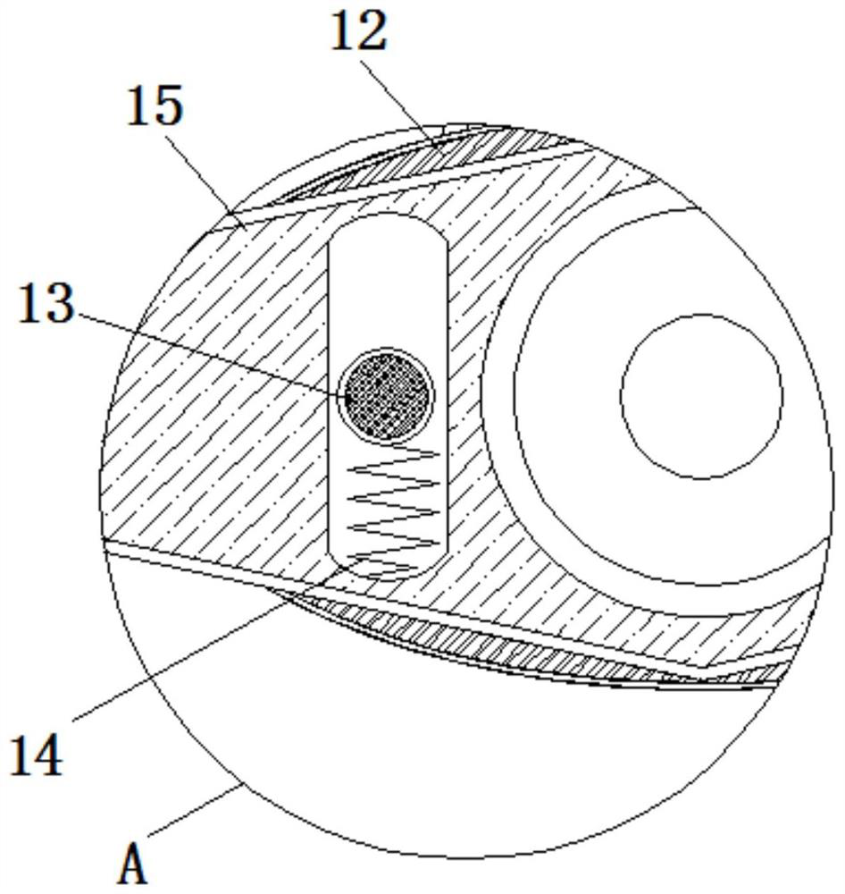 Sputum suction device with sterilization function for medical care