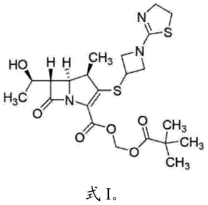 Pharmaceutical preparation of tebipenem pivoxil composition and preparation method of pharmaceutical preparation