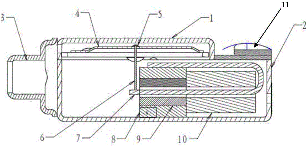 Efficient high-performance moving-iron telephone receiver