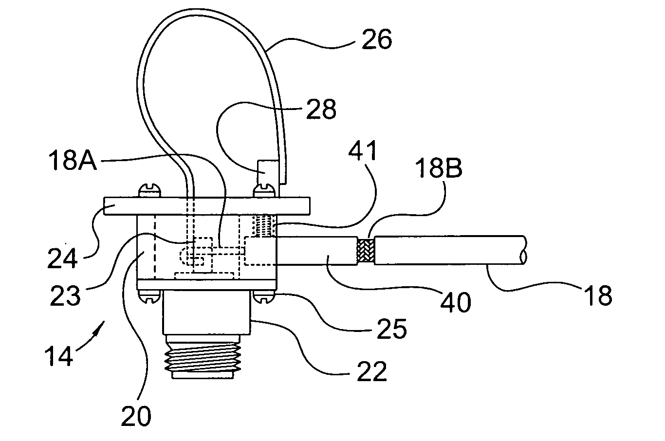 Band pass filter with tunable phase cancellation circuit