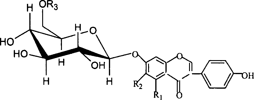 Method of preparing soybean isoflavone aglycone by hydrolyzing enzyme of natural edible raw material