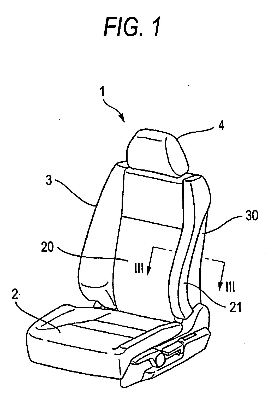 Seat for vehicle use