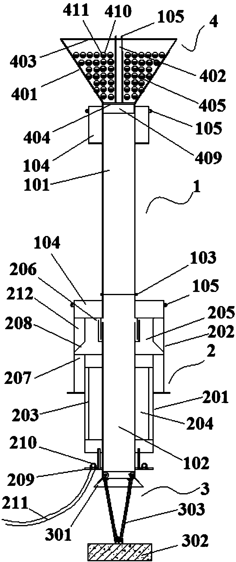 A water-lifting aeration water quality improving device enhanced through bubble cutting and bio-contact oxidation