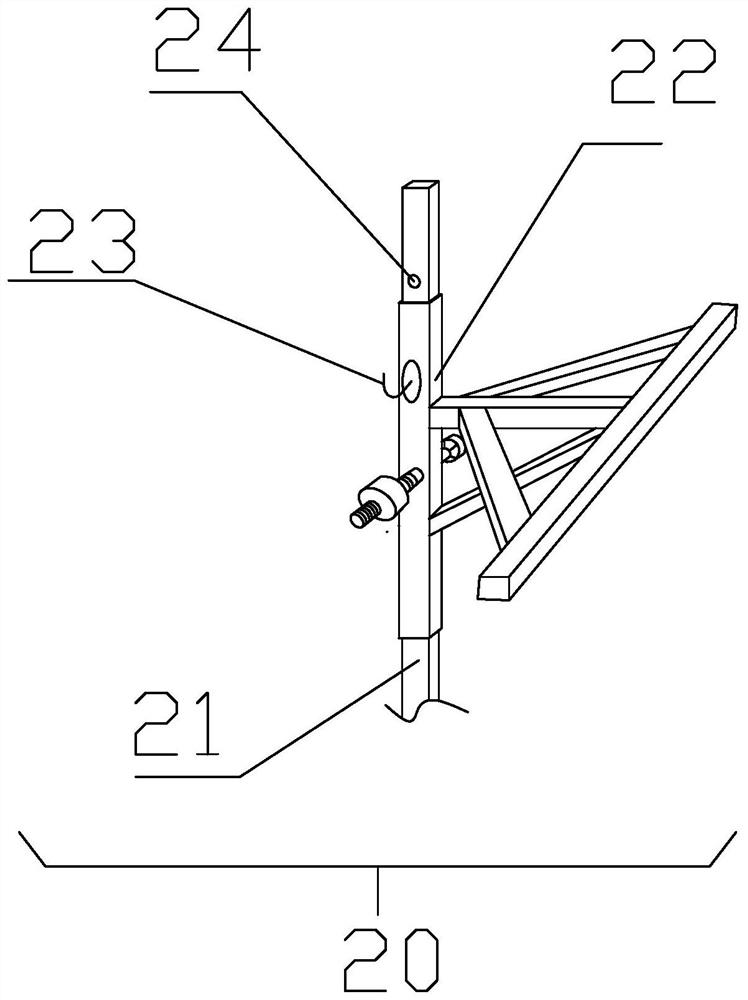 Fruit and vegetable garbage composting and photovoltaic light supplementing planting integrated stepped device