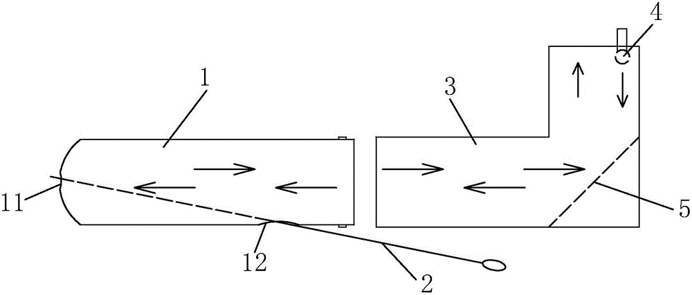 Membrane rupture apparatus for visual obstetrical department