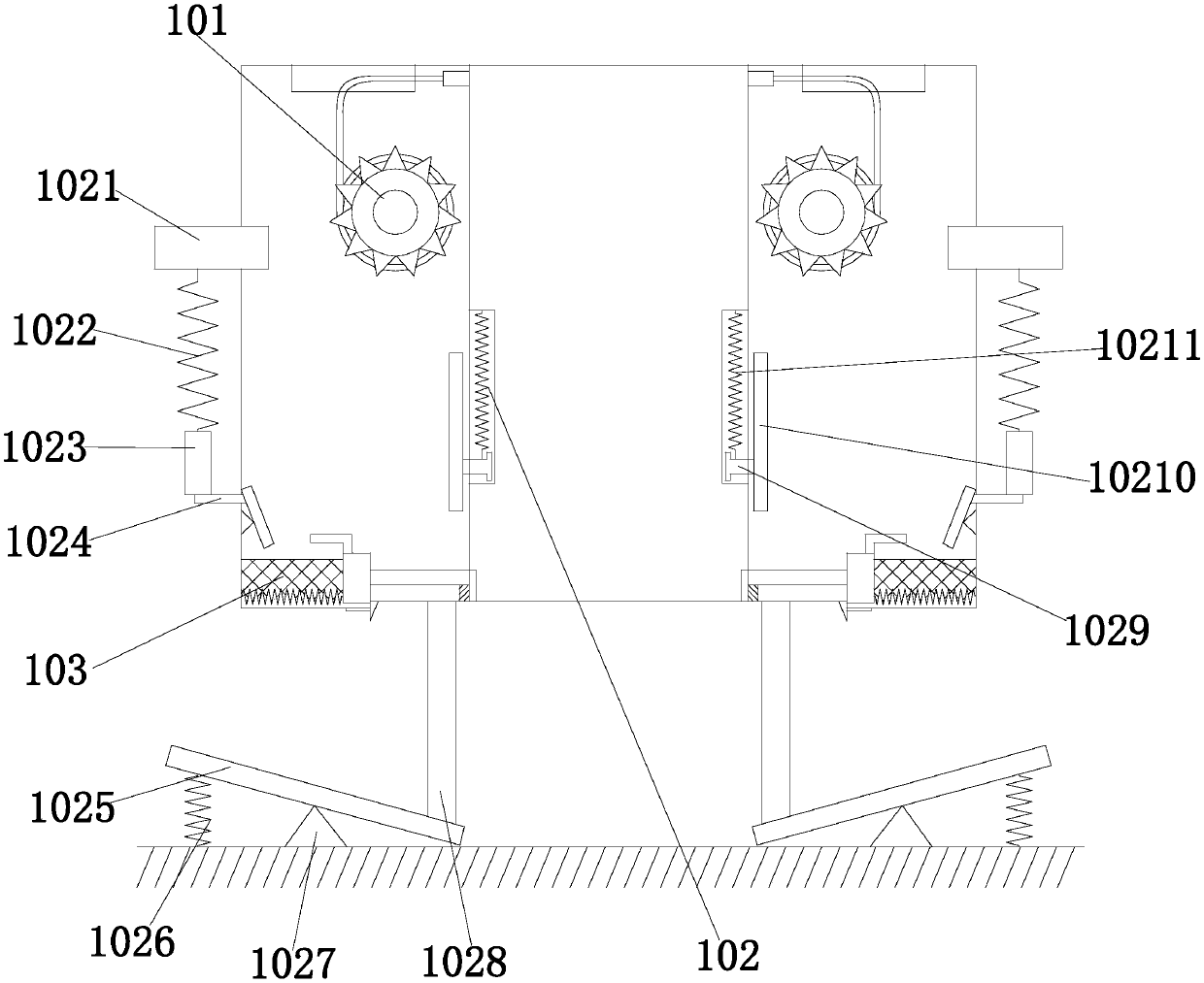 Accidental water inlet monitoring device for outdoor electric power box facility