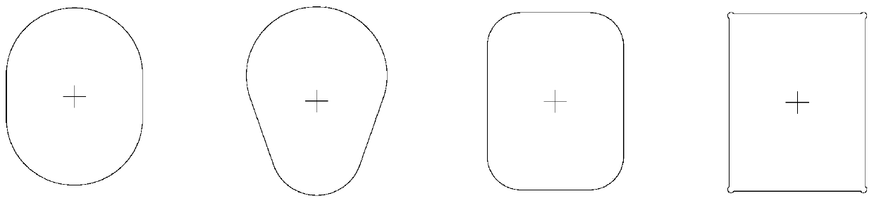 Automatic drawing method and system for open pores in hull drawing, equipment and storage medium