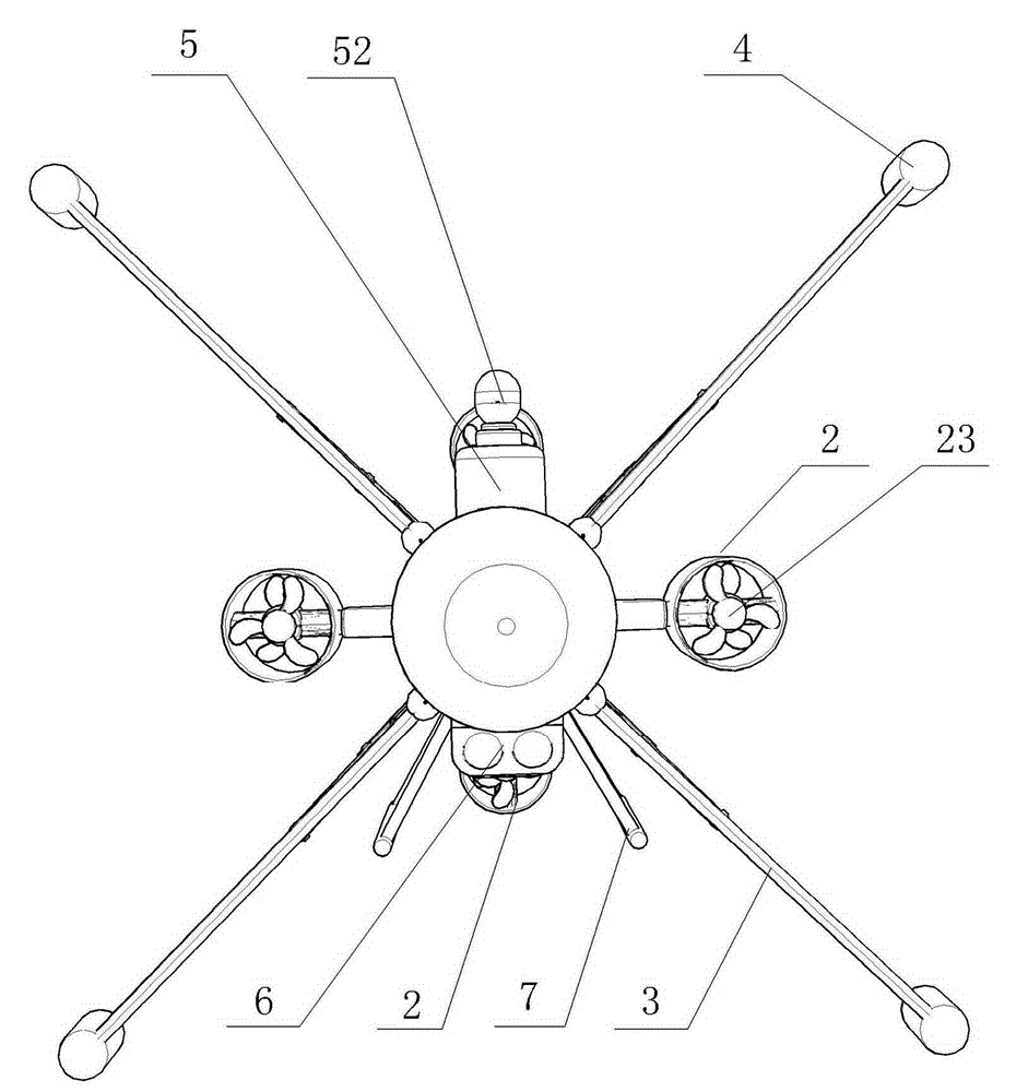 Submersible folding type sonar equipment