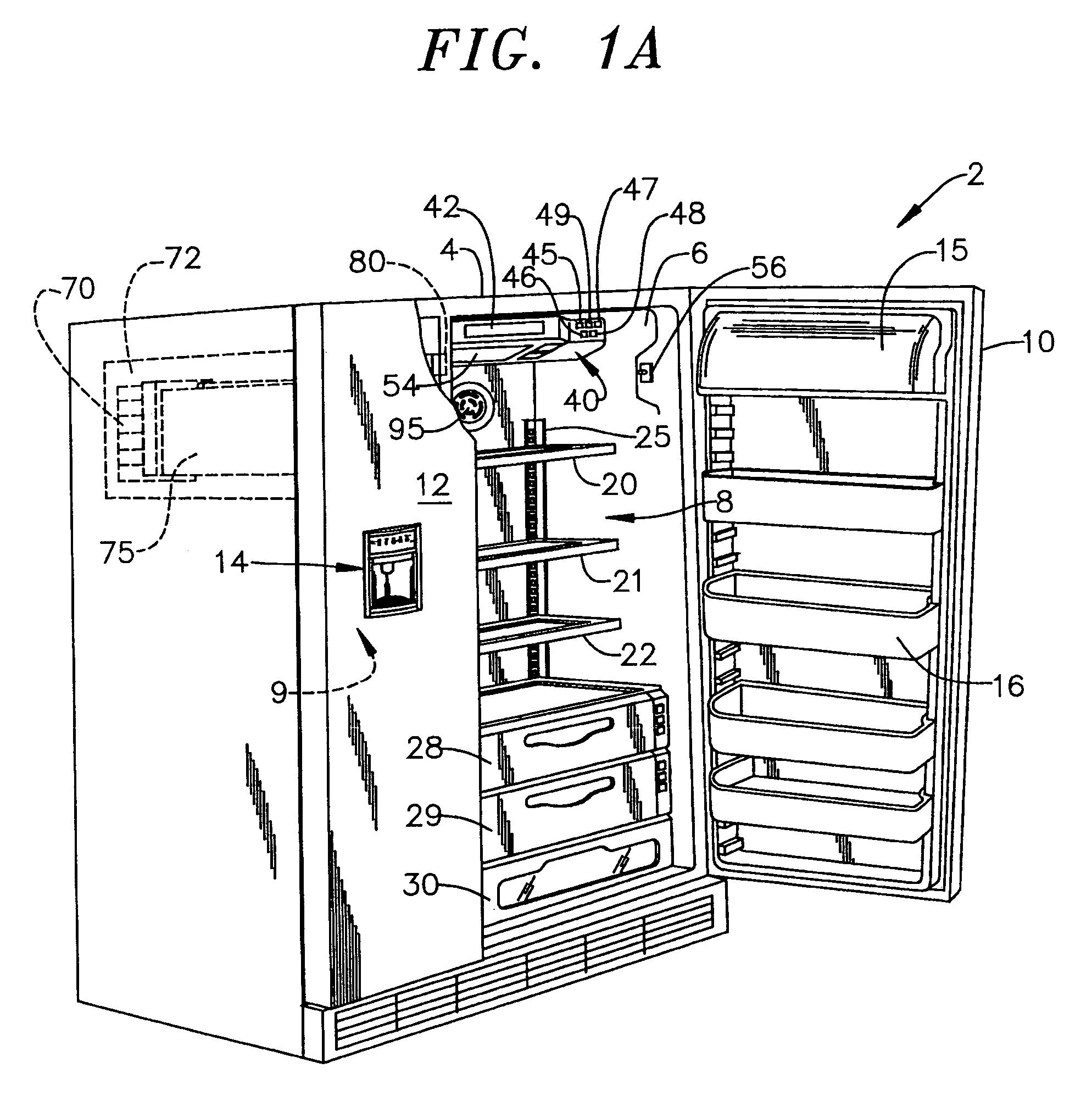 Control for a refrigerator