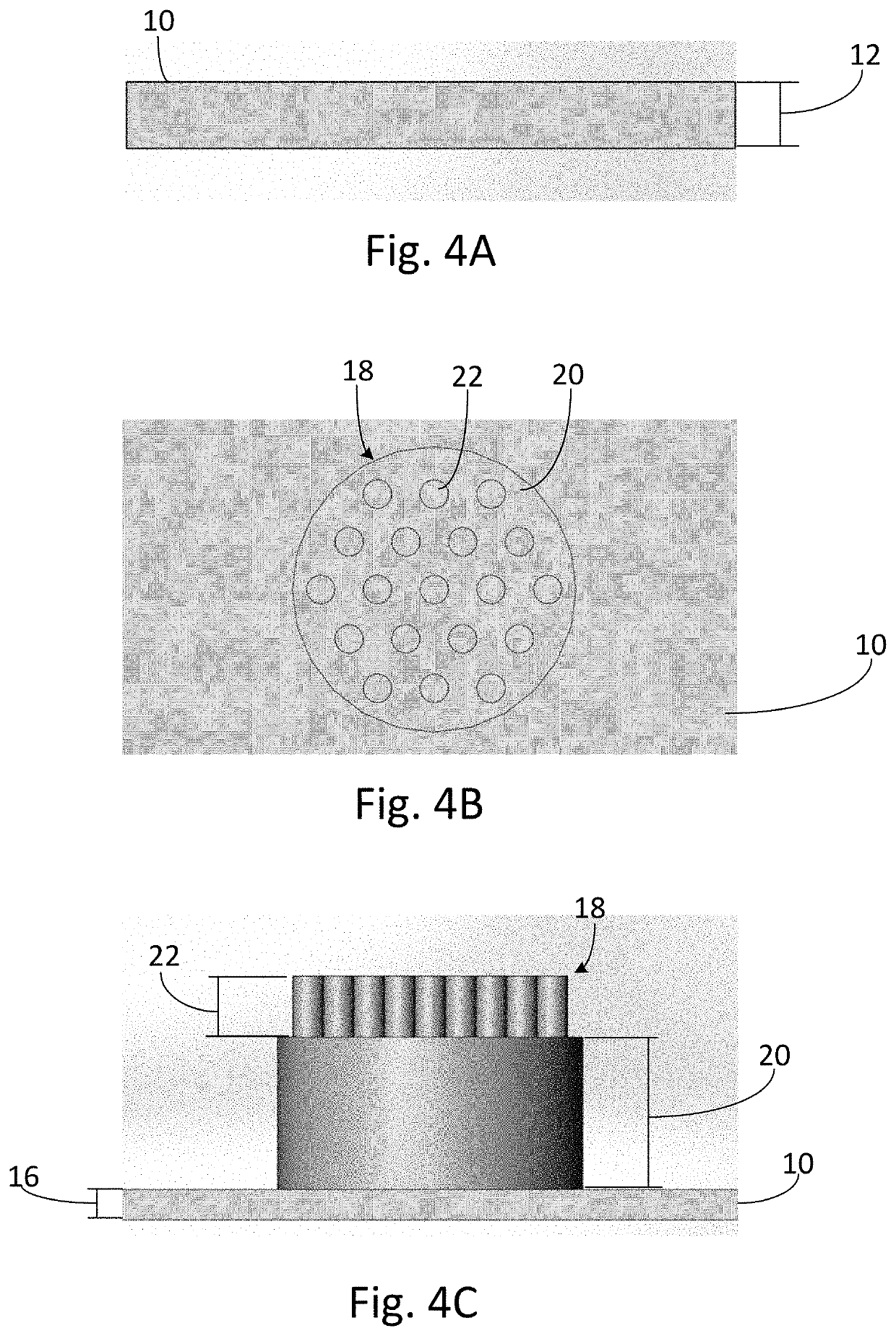 Thin film with high grip microfeatures