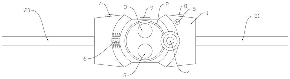 Method for supervising power transmission and transformation project construction by single soldier