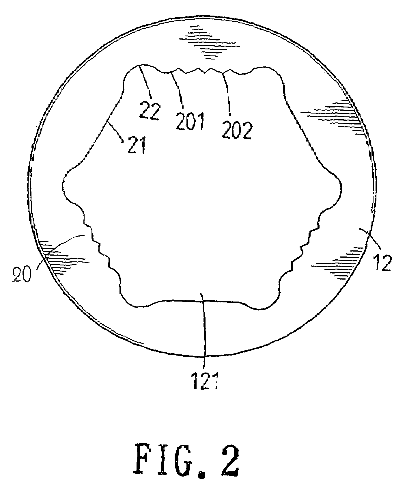 Clamping device for providing high twisting forces and low damage to screw device