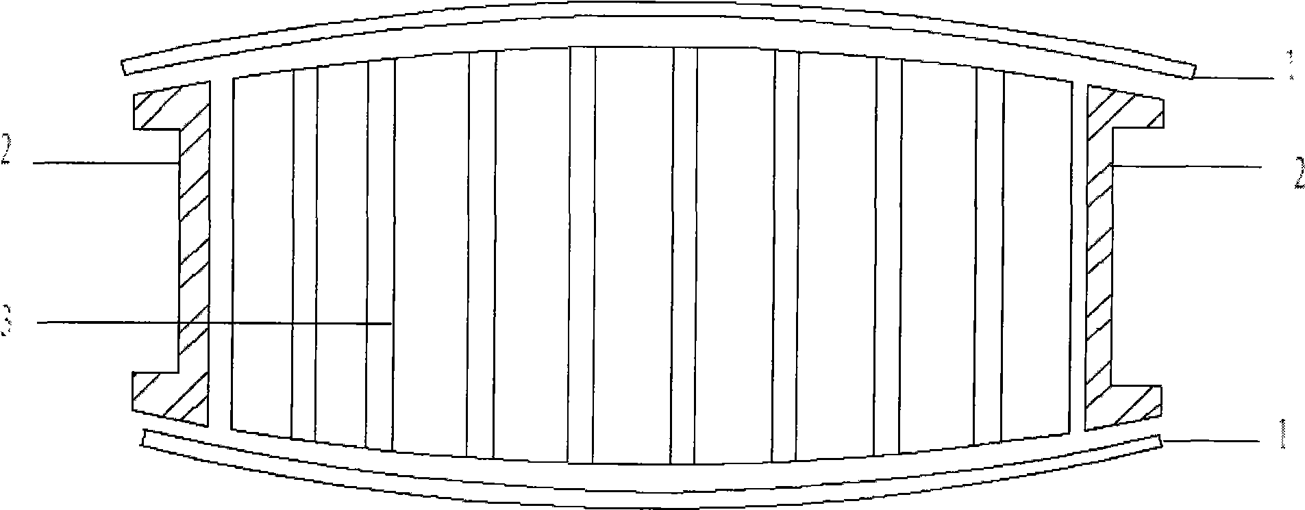 Method for checking, correcting and compensating matching relationship of glued joint face between parts