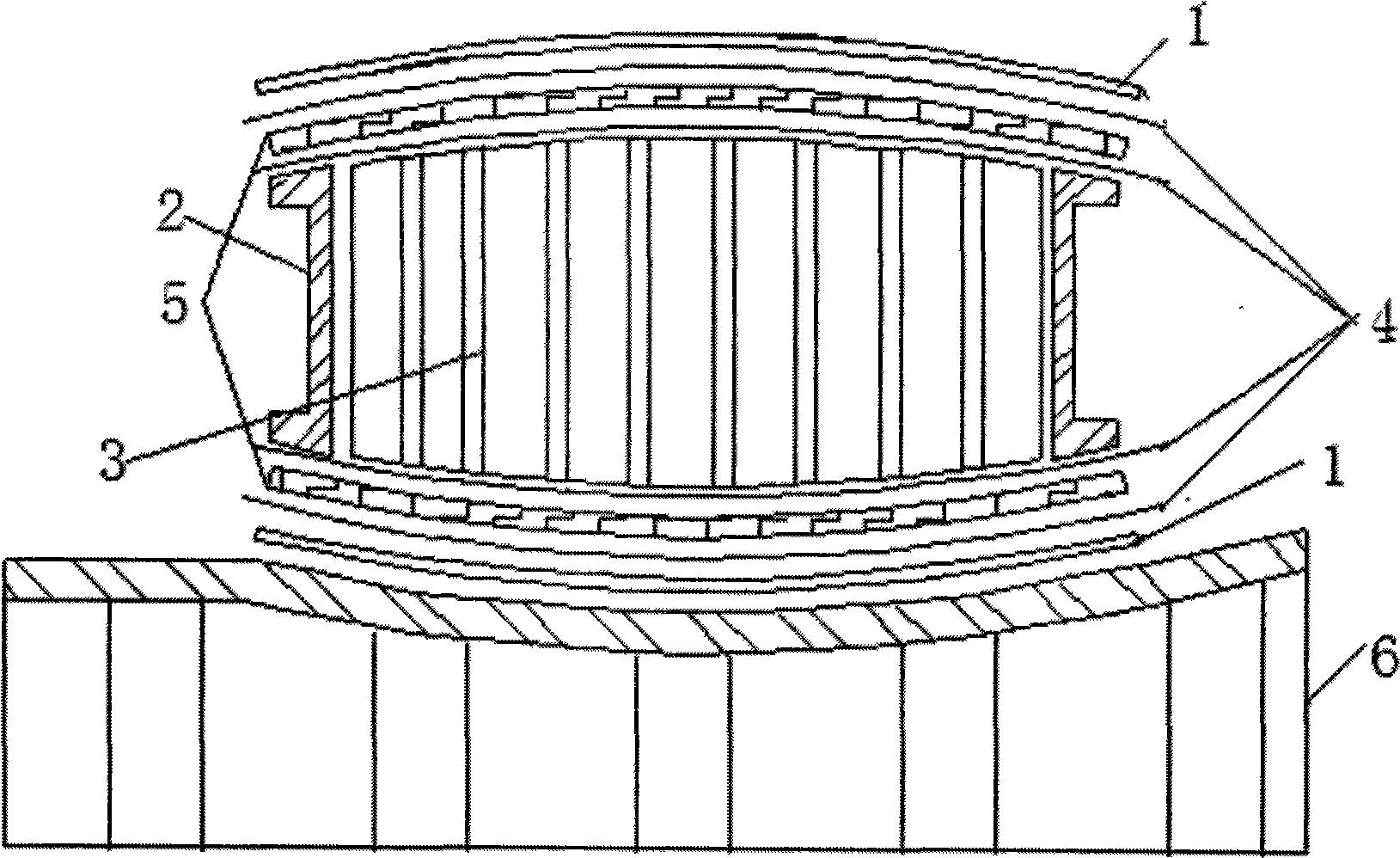 Method for checking, correcting and compensating matching relationship of glued joint face between parts