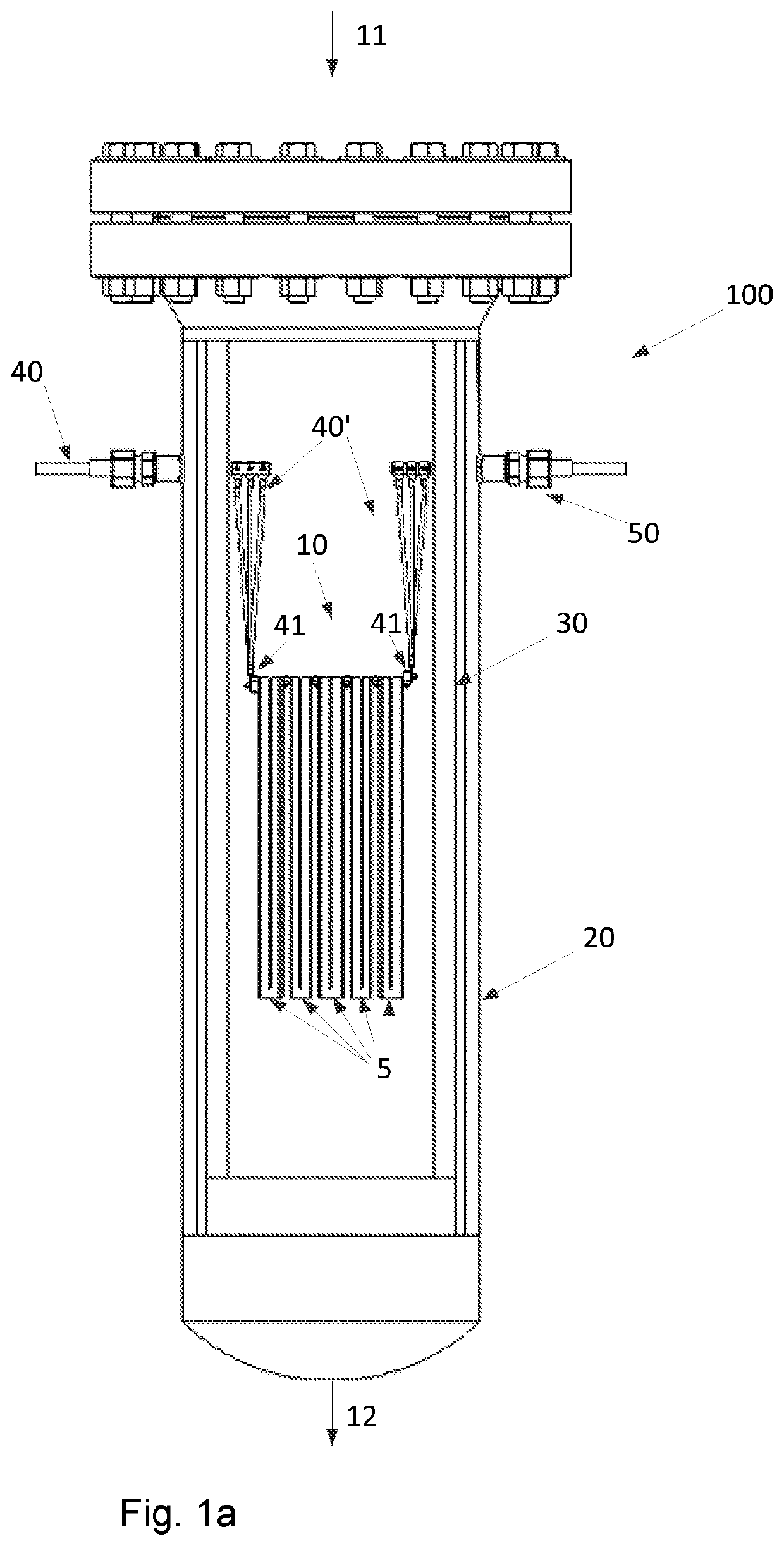 Steam reforming heated by resistance heating