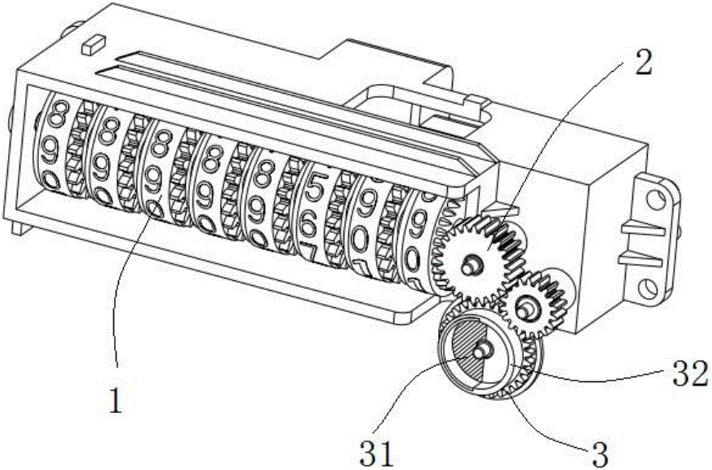 Novel pulse metering device in fuel gas meter end and metering method