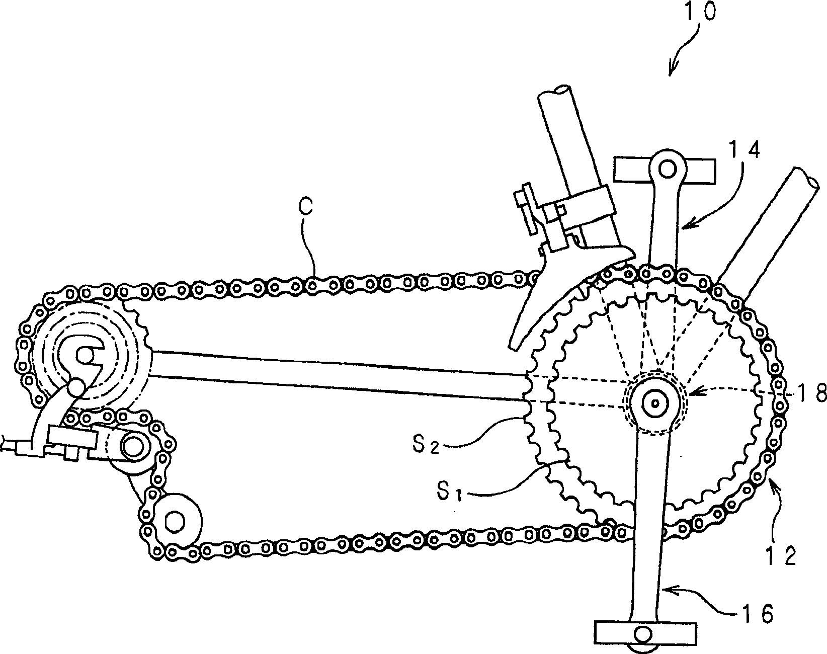 Shift assist projection for bicycle sprocket