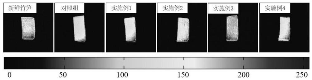 Quick-freezing method for keeping original quality of bamboo shoots