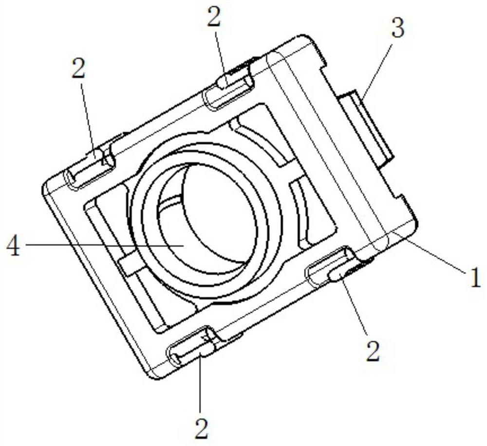 Lifter sliding block for double-fork-arm lifter and vehicle