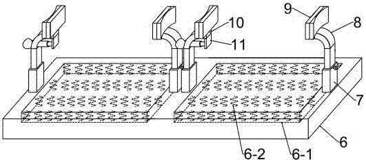 Medical equipment supporting device